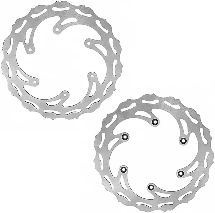 Front/Rear Brake Disc Rotor 260mm 220mm Motorcycle Suitable For 2Cr13 125-570 125-501 125-500 Steel(Rear 220mm)