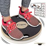 MULTIUSO: Con este tablero oscilante podras ENTRENAR y MEJORAR tu coordinación, agilidad y la capacidad de reacción; Puede ser utilizado en el FITNESS, para fortalecer los músculos abdominales, cuádriceps y glúteos, y en la rehabilitacion para recuperar la correcta funcionalidad de las rodillas o tobillos en caso de lesiones o intervenciones quirúrgicas