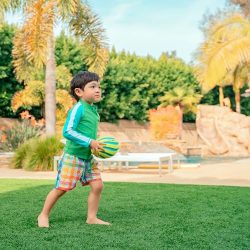 Image of SwimZip Boys' Long Sleeve Rash Guard & Swim Shorts Set - UPF 50+ Sun Protection