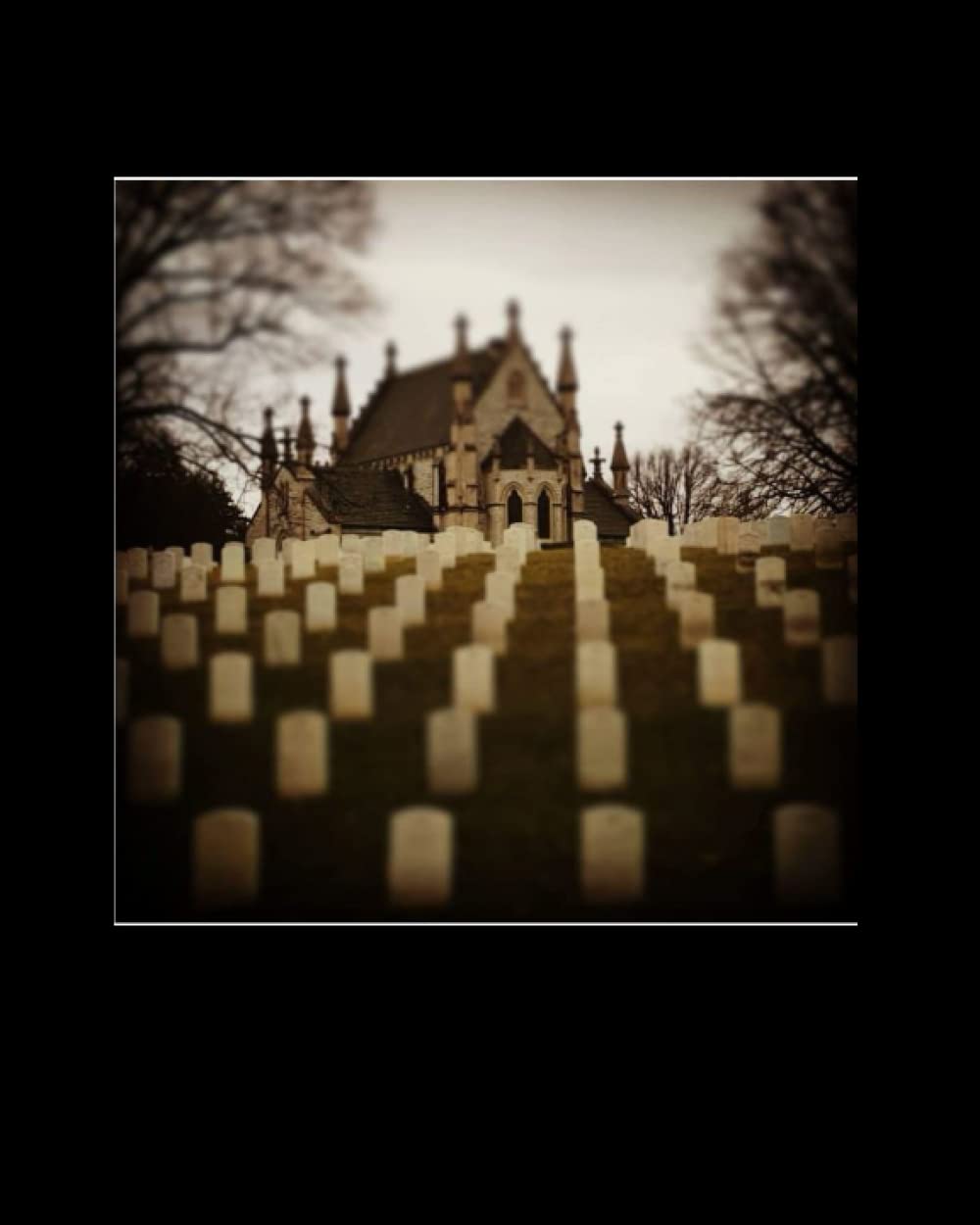 Notebook Crown Hill Cemetery diary vierge et grand cahier de dessin blanc