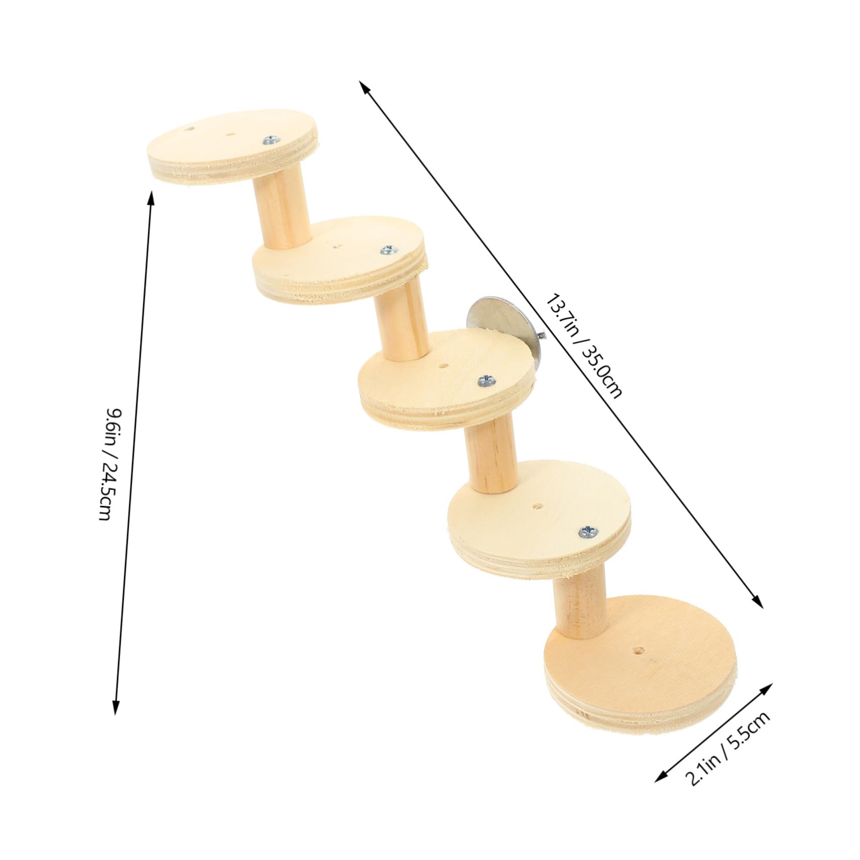 minkissy 3stücke Holzspielzeug Für Hamster Dekorative Leiter Für Kleintiere Sicher Und Geruchsfrei Für Käfige Fördert Spiel Und Neugier Stufiges Design Für Aktiven Spaß