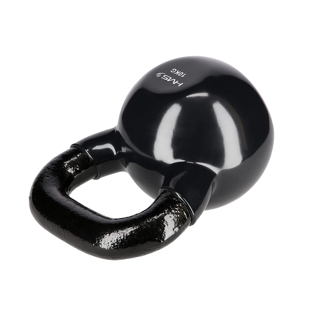 HMS Winylowy kettlebell 10 kg czarny KNV10