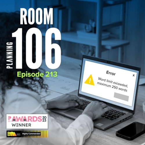 Ep213: Why the new 250-word limit for written appeal forms has sparked consternation