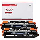 NOPAN-INK - x2 Toners - Q2670A 308A (Noir) - Compatible pour HP Color LaserJet 3500 HP Color LaserJet 3500N HP Color LaserJet 3550 HP Color LaserJet 3550N HP Color LaserJet 3700 HP Color LaserJet 37