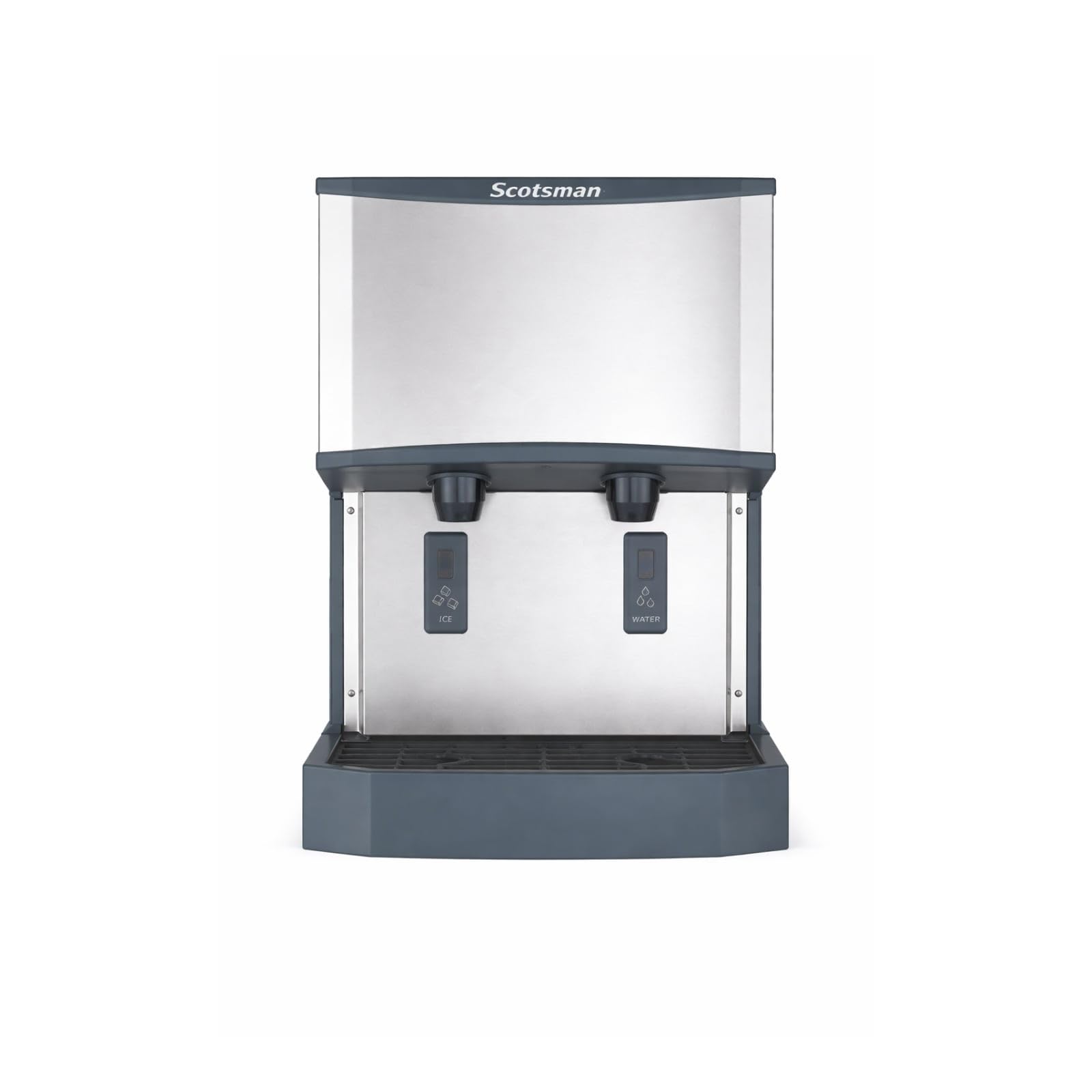Scotsman Meridian Touchfree Countertop Nugget Ice Maker & Water Dispenser - 500 lb/Day, 25 lb Storage Bin on Fridge.com