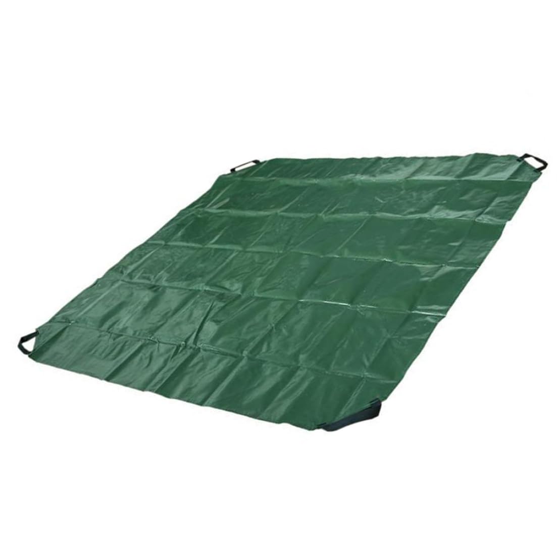 Bolsa de basura para jardín de lona impermeable con 4 asas resistente
