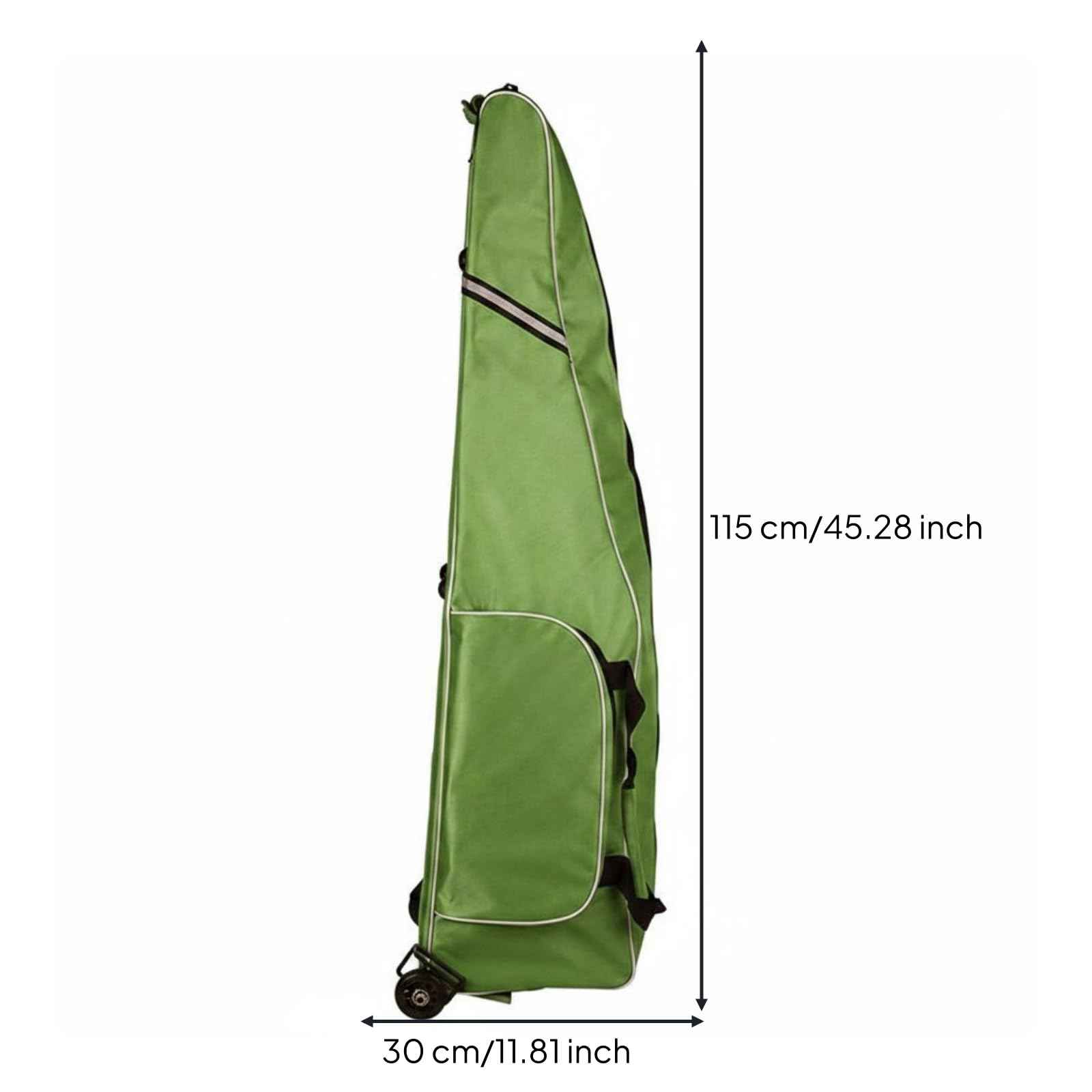 Sacca da Scherma con Ruote Leggera Borsa Porta Spada e Maschera Scomparti Multipli Attrezzatura Sportiva per Gara