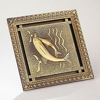 Antique Brass Floor Drain(1018-LK-6040)