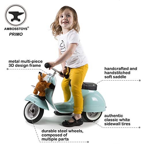 Ambosstoys Toddler Scooters for Boys and Girls Primo – Durable, Valuable and Timeless Design Kids Ride on Toys for 2 Year Old - 3-4 - 5 Year Olds, Collectors and Design Lovers - Thumbnail 3