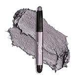 Julep Eyeshadow 101 Cream-to-Powder Waterproof Shadow Stick – Smoky Grey Shimmer – Long-Lasting, Crease-Proof, Medium Grey Shimmer Cream Eyeshadow with Built-in Smudger