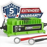 FORM - Cargador de batería de 24 V 25 A para Genie Skyjack, 24 V 25 A