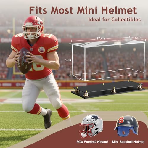 Image of Double Mini Helmet Display Case