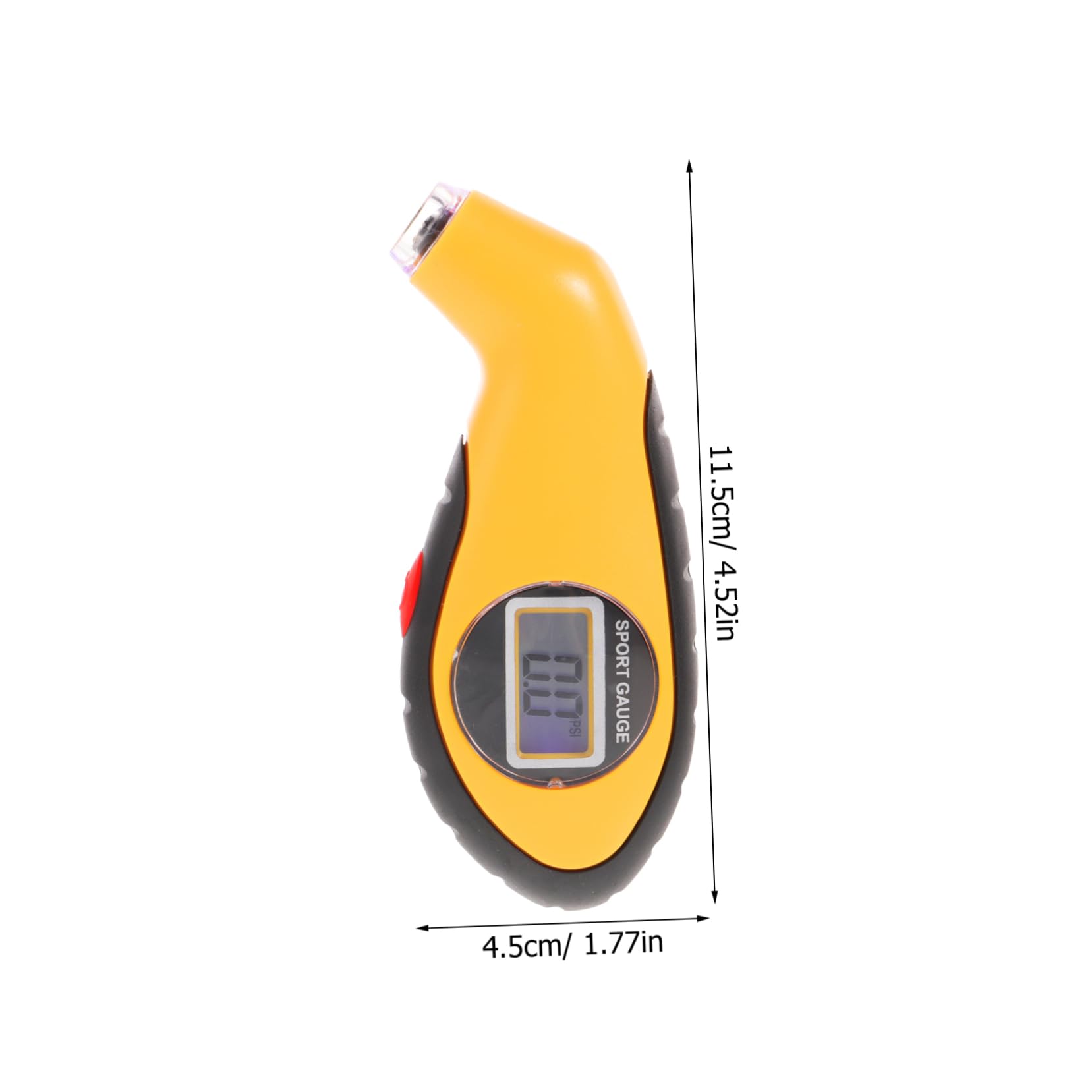 PRETYZOOM Digital Tire Pressure Gauge for Motorcycles Lightweight and Portable Design Quick Inflation Capabilities Durable Construction Accurate Tire Air Measurement