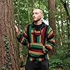 Siesta Baja Hoodie - Mexican Jerga Hooded Top - Hippie Festival Jumper for Men and Women - Rasta - XXL #1