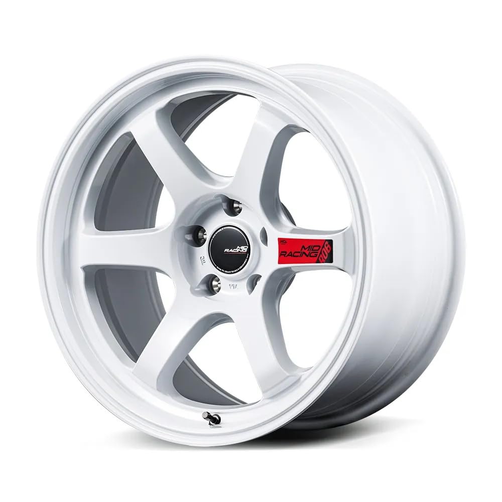 Amazon.co.jp: 【ホイールのみ 4本】MID RACING R06 18インチ 8.5J+45