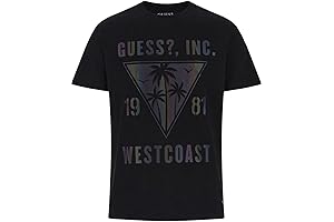 Playera para hombre Guess con estampado floral para el verano