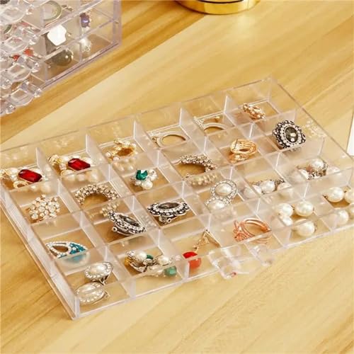 Organisateur de maquillage COELHO boîte de rangement bijoux multi-compartiments