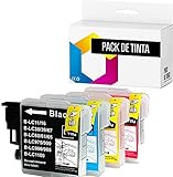 🧩 Compatibles con las impresoras Brother DCP-J140W 145C 165C 185C 195C 197C 365CN 375CW