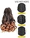 French Curl Braiding Hair 10 Inch Curly Braiding Hair Pre Stretched 8 Packs French Curl Crochet Braids for Box Braids with Curly Ends for Black Women (T30)