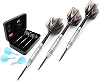 Vista 71 de CUESOUL Professional Tungsten Steel Tip Dart Set 85% Tungsten 22g/24g/26g-Glory Series