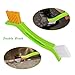Grout Cleaner Brush - Tile Joint Cleaning Scrubber Brush with Nylon Bristles - Great Use for Deep Cleaning Shower,Floors,Window,Bathroom,Kitchen,Track and Other Household.4 in 1 Value Pack by DoriHom