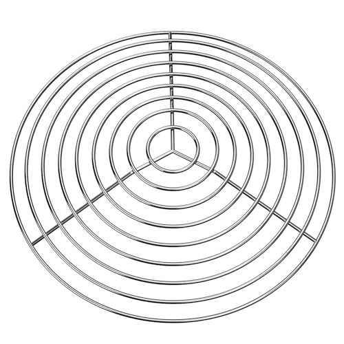 Onlyfire BBQ Holzkohlekörbe für Weber 57 cm Kugelgrills und Andere Holzkohlengrills ähnlicher Größe, Kohlekorb, Holzkohle Briquette Fuel Halter, Direktes und Indirektes Grillen