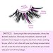 Mikiwi Lashes, 25mm Faux Mink Lashes, 6D Faux Mink Lashes, Faux Mink Eyelashes, Dramatic Lashes, 25mm Faux 3D Mink Eyelashes (6D4-06)