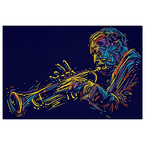 Set de table jazz pour protéger vos meubles des taches - 2