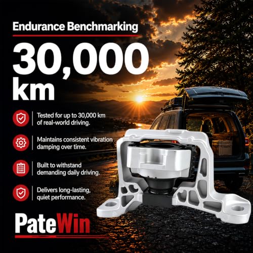 Engine Motor & Transmission Mount Set 4PCS Compatible with Mazda 3 by PATEWIN - Used condition - Image 6