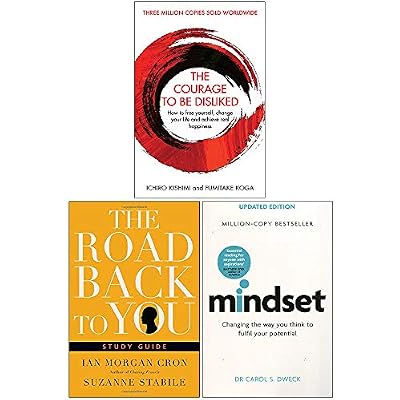 Courage To Be Disliked, The Road Back to You, Mindset 3 Books Collection Set