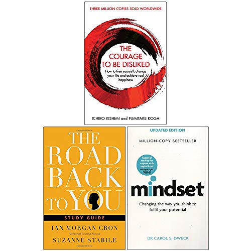 Courage To Be Disliked, The Road Back To You, Mindset 3 Books Collection Set