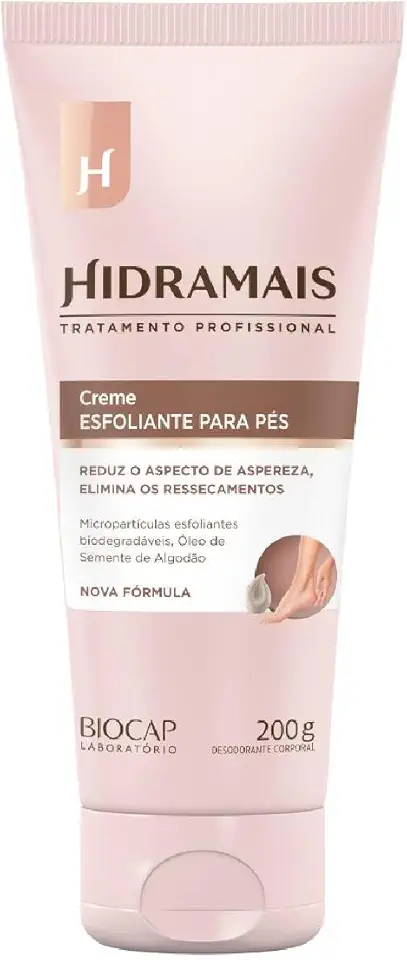 Hidramais Creme Esfoliante Para Os Pés 200G