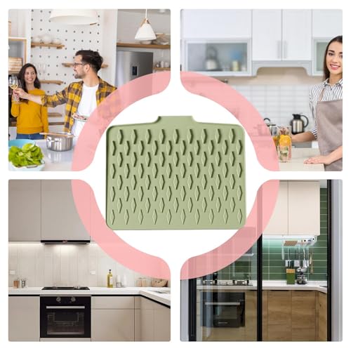 Estera de secado de vajilla ideal para mantener ordenado el lavabo o la ducha Appar 5