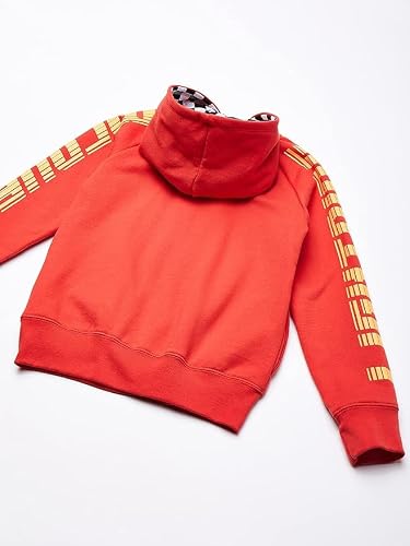 Disney boys Cars '95 Hoodie Hooded Sweatshirt, Red, 5 6 US