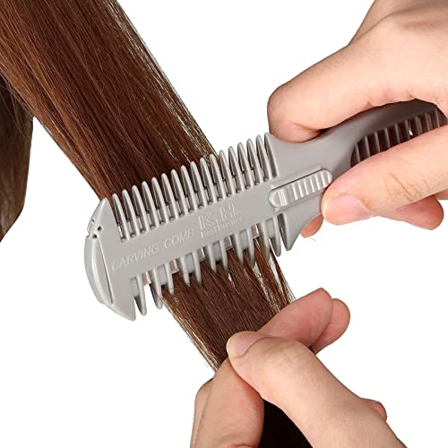 Pettine per Tagliare i Capelli a Doppia Estremità