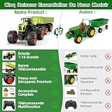 Ulikey tracteur 1/16 télécommandé 2,4 GHz, remorque inclinable photo 6