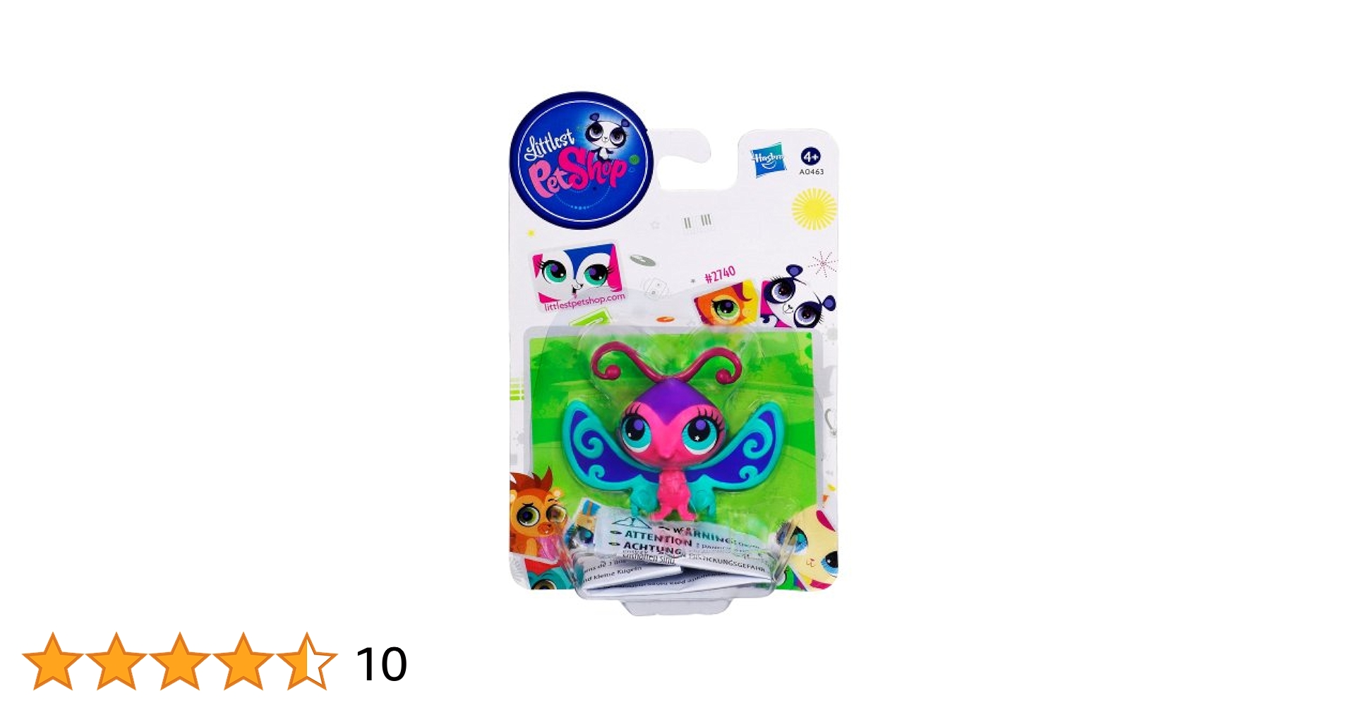 ハスブロ社　リトルペットショップ　♯2740　Butterfly  ブライス・リカちゃんのペットに i8my1cf Amazon.co.jp: ハスブロ社 リトルペットショップ ♯2740