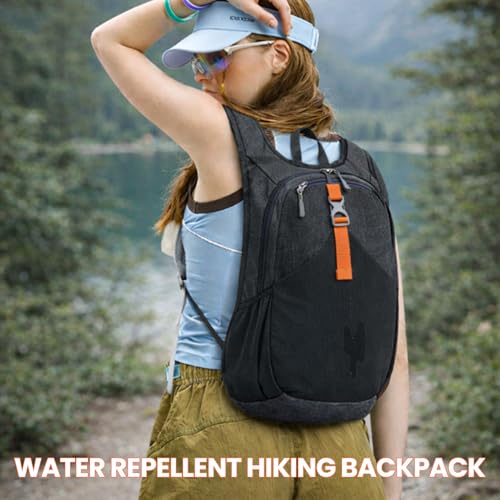 Mochila Deportiva Plegable de 15L Negra miniatura 7