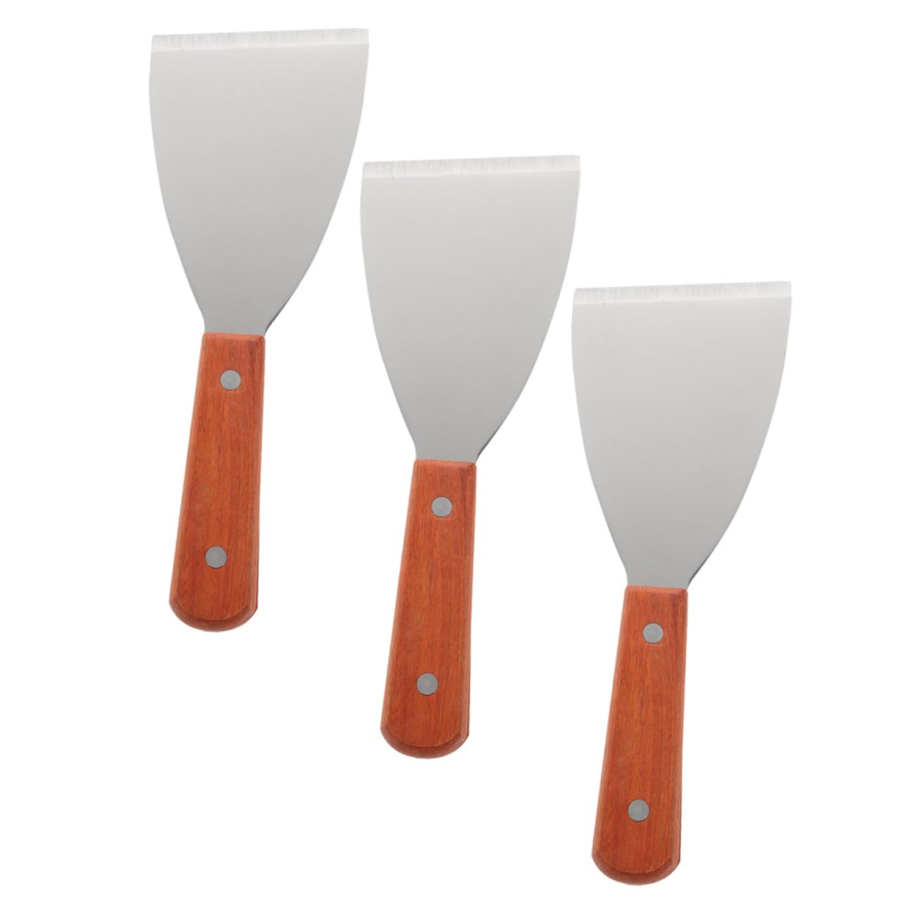 FUNOMOCYA Stainless Steel Grill Scraper Slotted Spatula for Bbq Steak Shovel Kitchen Utensils