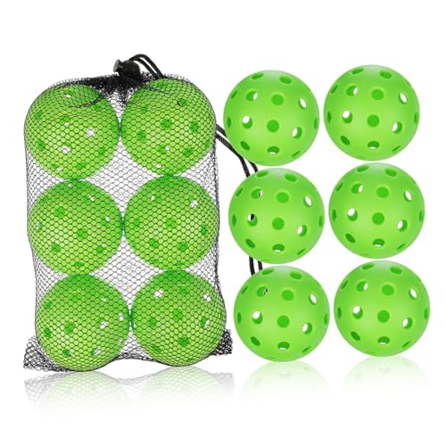Balones de práctica de béisbol de plástico: 12 pelotas huecas de entrenamiento ligero