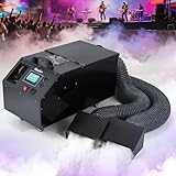3000W Professional Low Lying Fog Machine with Upgraded Food-Safe PP Tank - Dual...