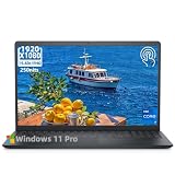 Dell 15.6 Inch Laptop with FHD IPS Touchscreen, Intel 13th Gen 10-Core i7 Processor, 32GB RAM, 1TB SSD, Windows 11 Pro, Wi-Fi 6, HDMI, Webcam, Numeric Keypad, Business and Student Productivity, Black