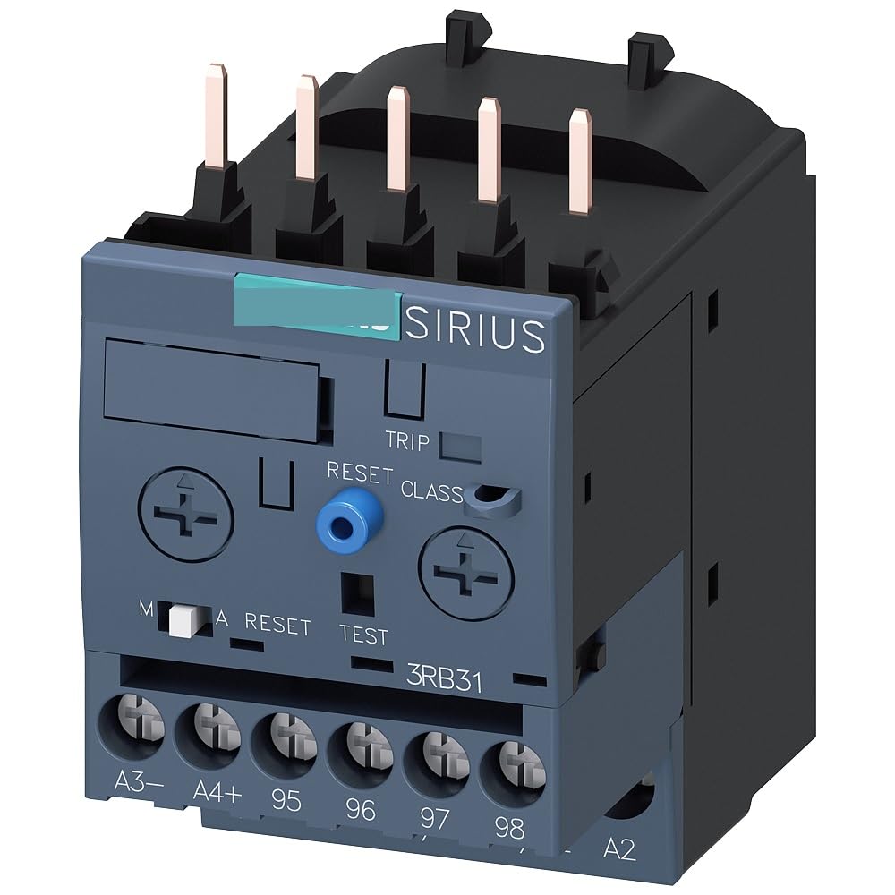 PIHWGUVD Overload Relay 1-4A Motor Protection S00 Class 5-30 Installed on The contactor 3RB3113-4PB0