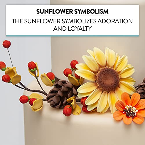 Global Sugar Art Sunflower Sugar Cake Flowers, 3 Count By Chef Alan Tetreault #TOP4