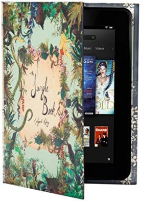 Kindle Fire and 7 Inch Tablet Case with Classic Book Cover (Jungle Book)