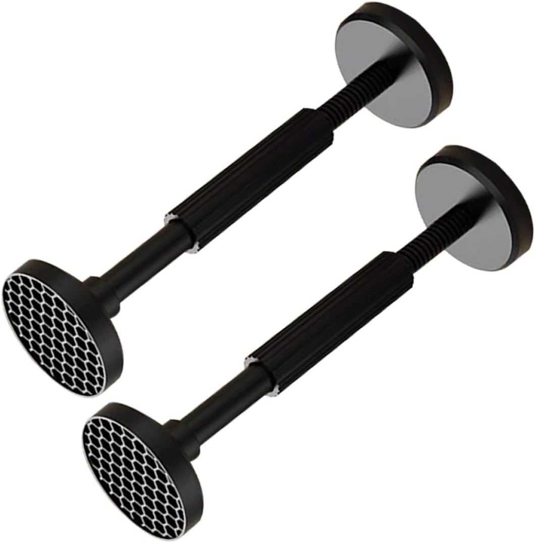 OSALADI 2 Pcs Adjustable Cabinet Support Poles Height Adjustable Nylon Brackets for Bathroom Cabinet Installation and Undermount Sink Mounting Anti-Shake Furniture Jacks for Stable