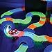 Ontel Magic Tracks The Amazing Racetrack That Can Bend, Flex and Glow - As Seen On TV Multicolor, 11'