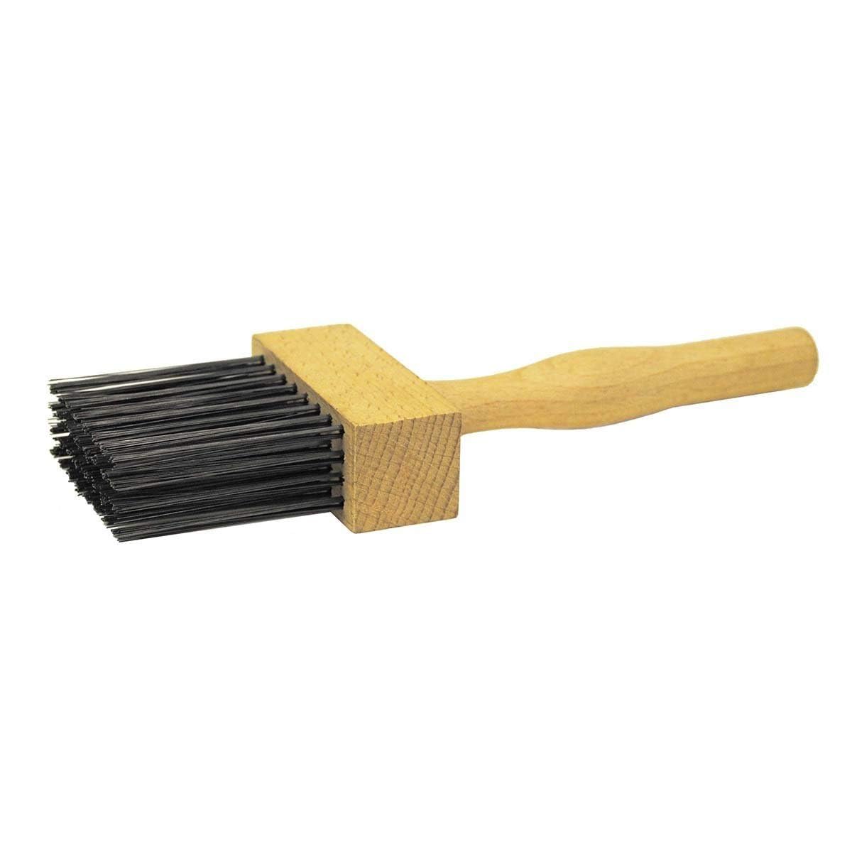 Weiler 44451 Plumero de alambre, relleno de acero .012, 4 x 8 filas