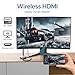 Wireless HDMI Display Dongle Adapter – Miracast Dongle, DLNA, AirPlay - Plug & Play Video/Audio Streaming from Laptop, PC, Smartphone to HDTV, Projector, Monitor