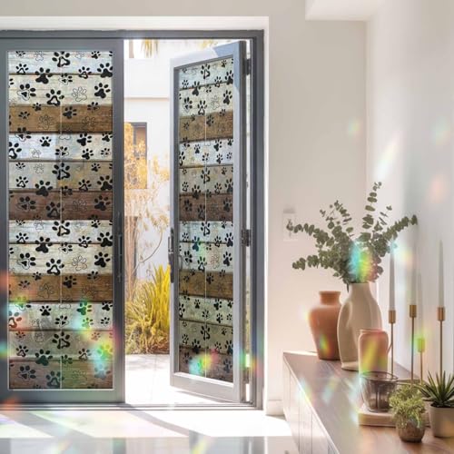 Vinilo decorativo para ventana con efecto arcoíris 17.7x78.7 in miniatura 2